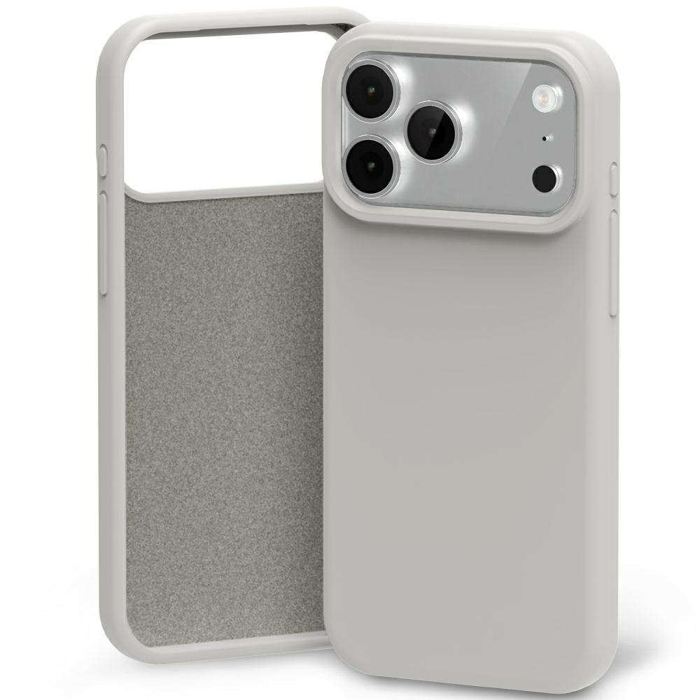 Mercury Silicone dėklas skirtas Apple iPhone 17 Pro Stone aprašymas - Prekės nuotrauka