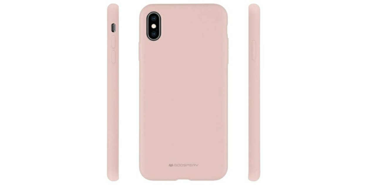Dėklas Mercury Silicone Samsung A34 5G A346 rožinės spalvos sand aprašymas - Prekės nuotrauka