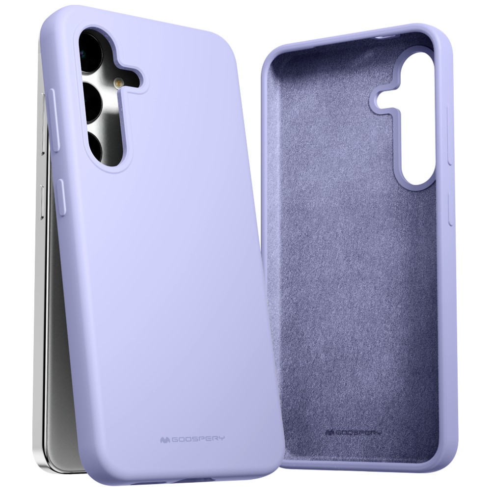 Mercury silikoninis dėklas Samsung S24+ S926 levandų spalvos aprašymas - Prekės nuotrauka