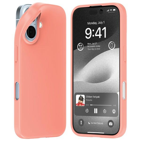 Dėklas Mercury Soft Apple iPhone 16 6.1″ rožinės spalvos aprašymas - Prekės nuotrauka