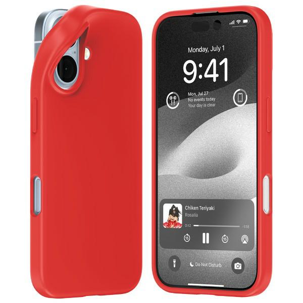 Dėklas Mercury Soft Apple iPhone 16 Plus 6.7″ raudonos spalvos aprašymas - Prekės nuotrauka Dėklas Mercury Soft Apple iPhone 16 Plus 6.7″ raudonos spalvos aprašymas - Prekės nuotrauka