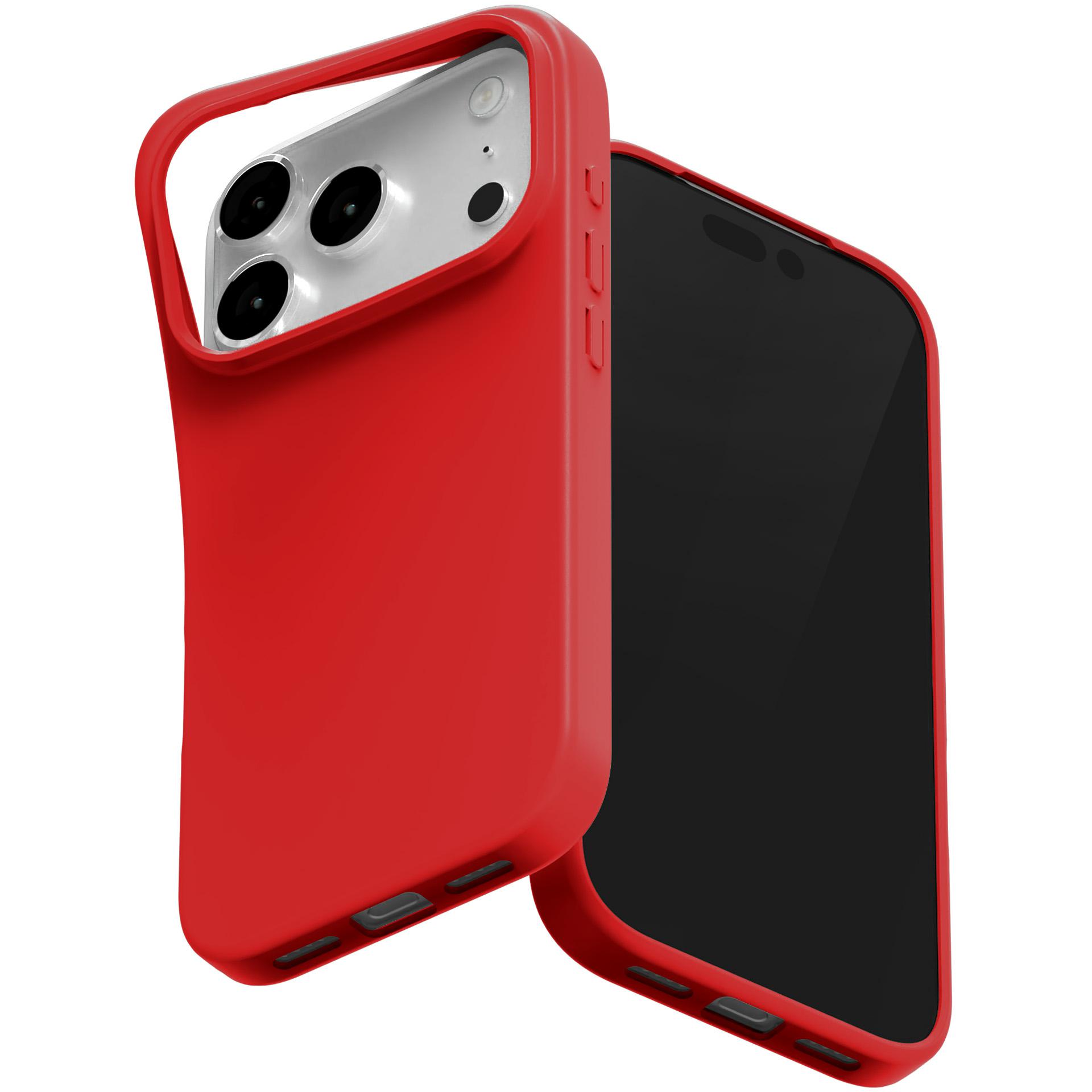Mercury Soft Dėklas iPhone 17 Pro raudonas aprašymas - Prekės nuotrauka