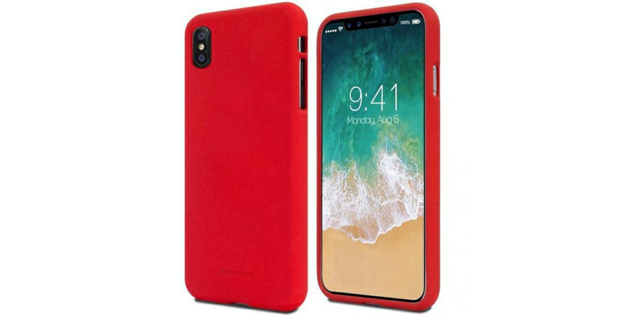 Mercury Soft dėklas Pixel 8 raudonas aprašymas - Prekės nuotrauka