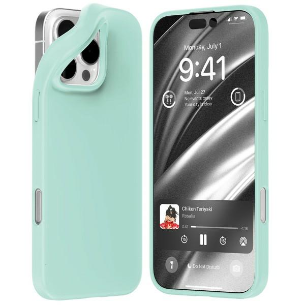 Dėklas Mercury Soft iPhone 16 Pro 6,3 colių mėtų spalvos aprašymas - Prekės nuotrauka