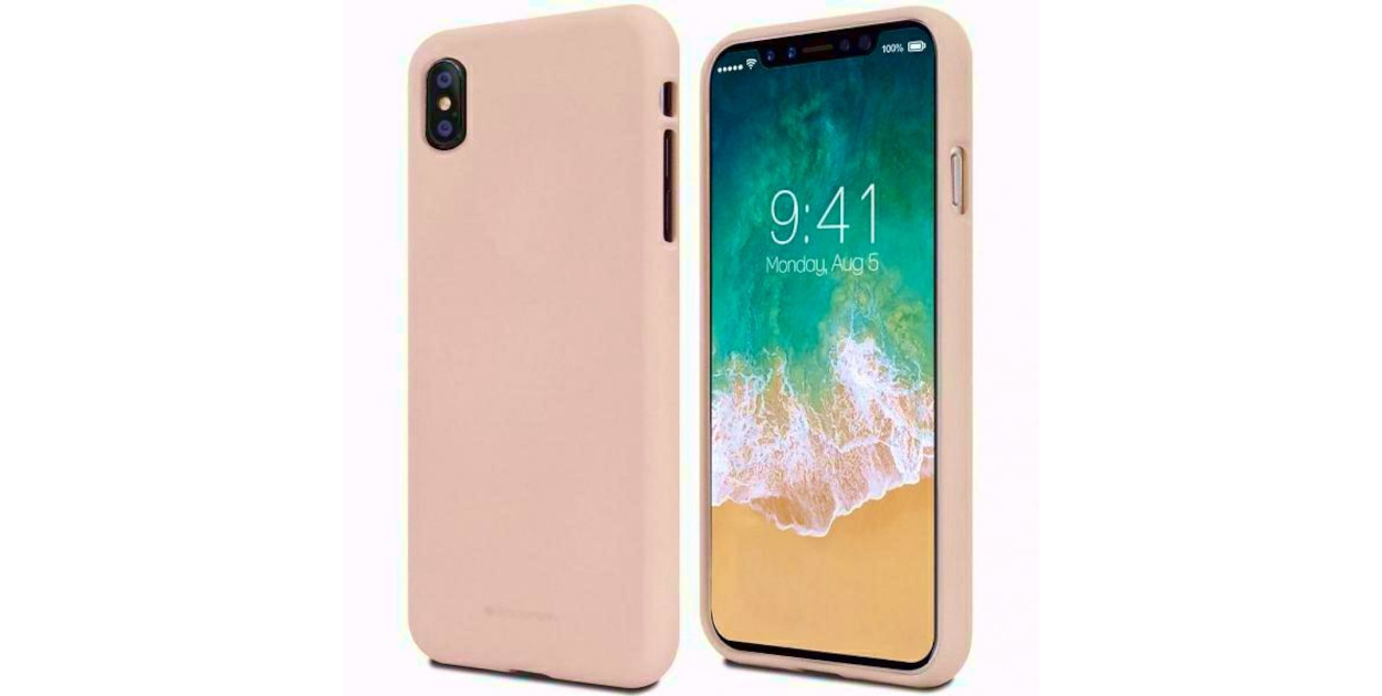 Mercury Soft Pixel 8 rožinės spalvos dėklas aprašymas - Prekės nuotrauka