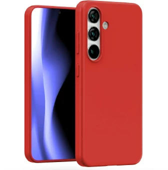 Dėklas „Mercury Soft“ „Samsung Galaxy S25 Plus S936“ raudonas aprašymas - Prekės nuotrauka