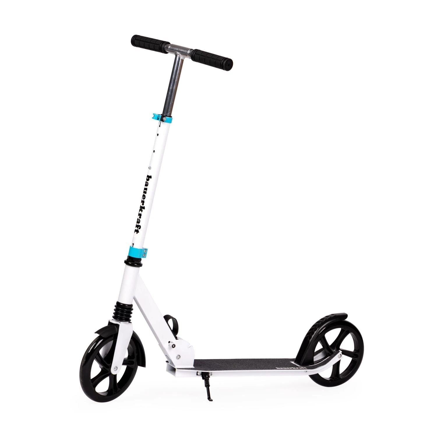 Bauerkraft Miesto paspirtukas vaikams ir paaugliams, sulankstomas, reguliuojamo aukščio 95-105 cm, ratukai 200 mm aprašymas - Prekės nuotrauka