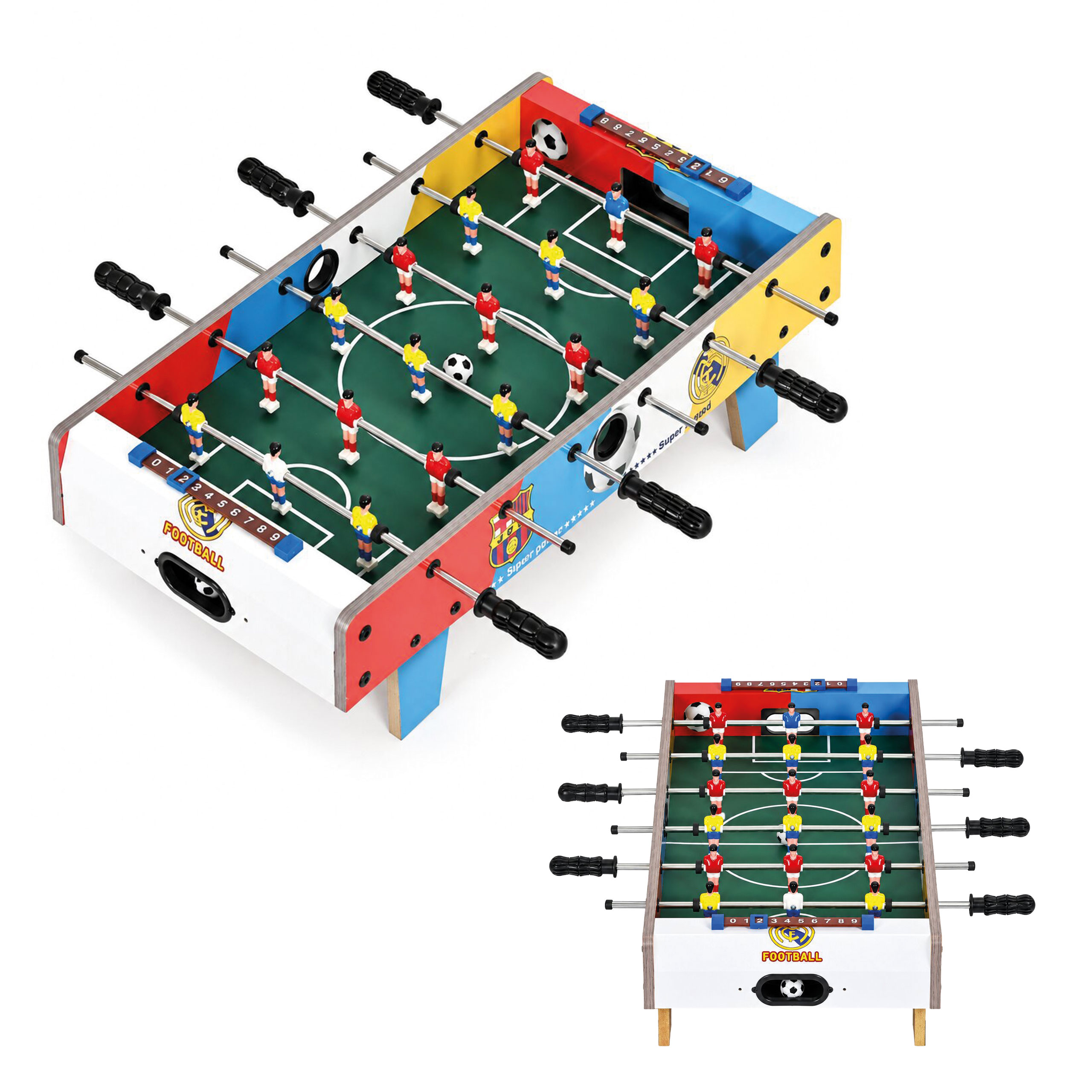 Mini stalo futbolas 70×35 cm stalo futbolo žaidimas vaikams ECOTOYS aprašymas - Prekės nuotrauka
