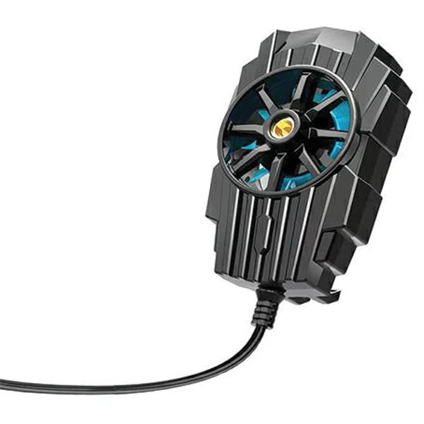 Mini ventiliatorius - aušintuvas telefonui AWEI Mini Fan (X31) juodos spalvos aprašymas - Prekės nuotrauka