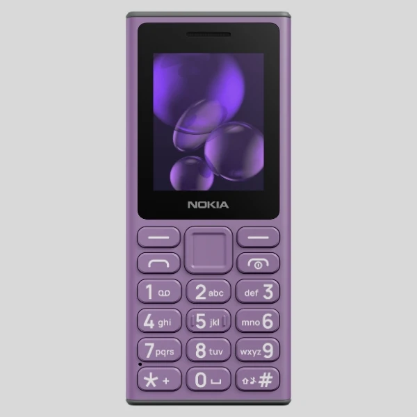 HMD Nokia 105 (TA-1684) Dual Sim Violetinis aprašymas - Prekės nuotrauka HMD Nokia 105 (TA-1684) Dual Sim Violetinis aprašymas - Prekės nuotrauka