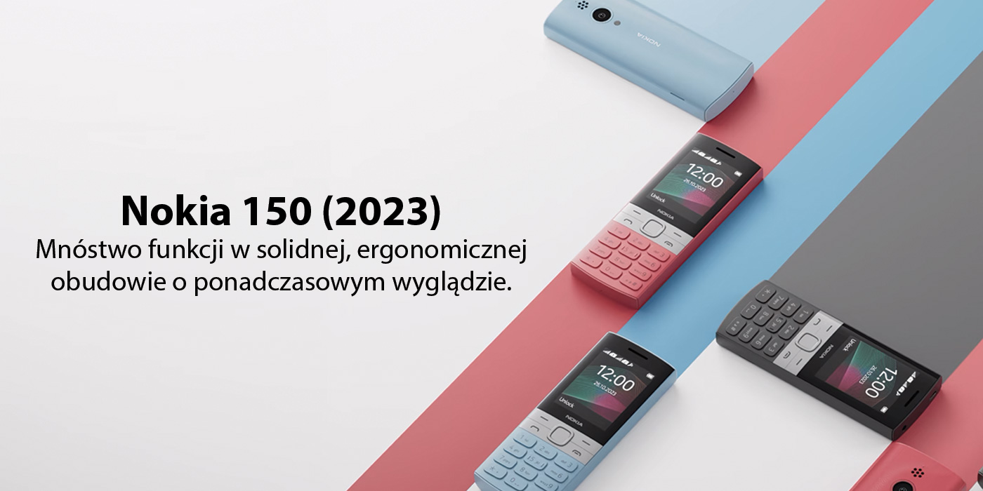 Nokia 150 (2023) (TA-1582) Juodas aprašymas - Prekės nuotrauka