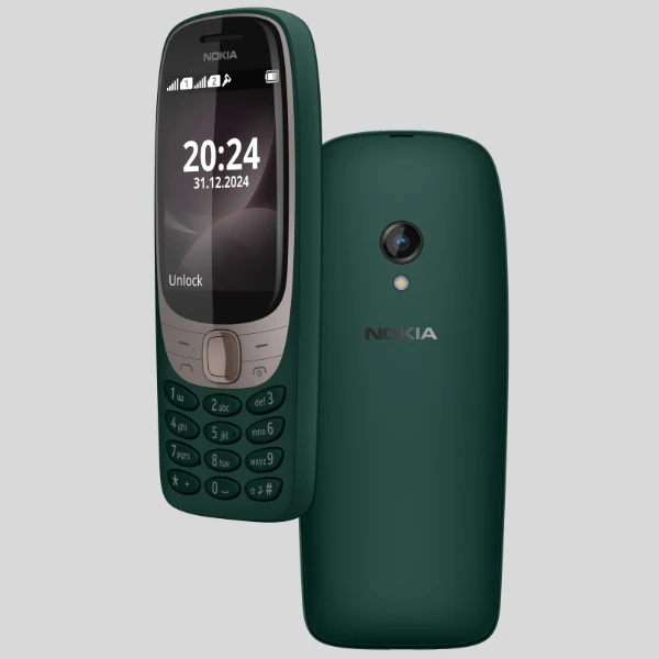 Mobilusis telefonas Nokia 6310 TA-1607 DS, žalios spalvos (be LT kalbos) aprašymas - Prekės nuotrauka