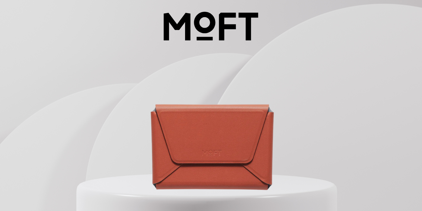 Moft Agile Travel MagSafe Magnetic Wallet for Tripod in clay aprašymas - Prekės nuotrauka