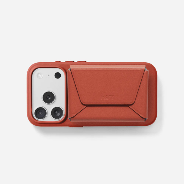 Moft Agile Travel MagSafe Magnetic Wallet for Tripod in clay aprašymas - Prekės nuotrauka