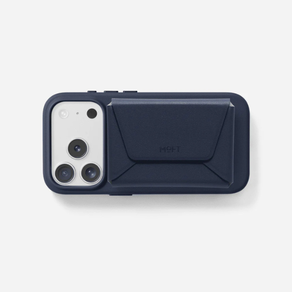 Dėklas „Moft Agile Travel MagSafe“ magnetinė piniginė trikojui, tamsiai mėlyna aprašymas - Prekės nuotrauka Dėklas „Moft Agile Travel MagSafe“ magnetinė piniginė trikojui, tamsiai mėlyna aprašymas - Prekės nuotrauka