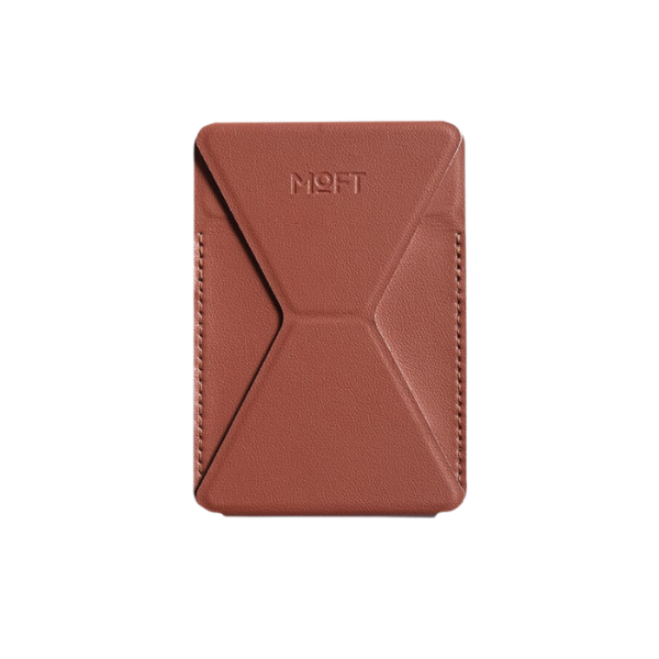 Moft Movas Self-Adhesive Wallet and Phone Stand ruda aprašymas - Prekės nuotrauka