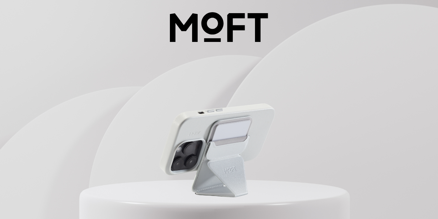 Dėklas „Moft Movas Snap-On MagSafe“ magnetinė piniginė ir telefono laikiklis, Misty Cove aprašymas - Prekės nuotrauka
