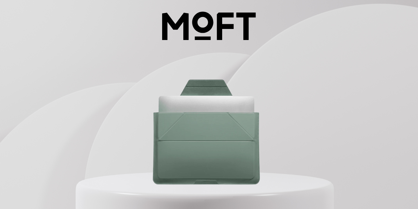Moft Sleeve 14″ kompiuterio krepšys, seafoam spalvos aprašymas - Prekės nuotrauka