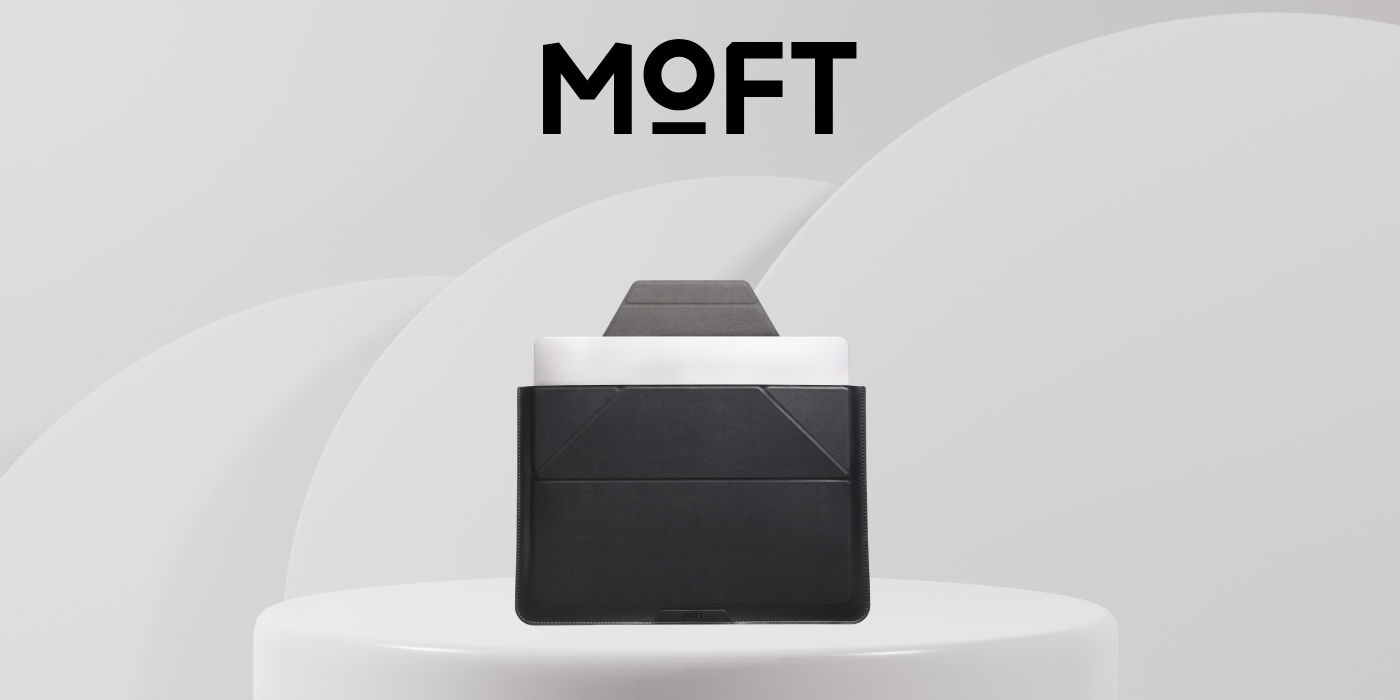 Moft Sleeve 16″ kompiuterio dėklas, juodos spalvos aprašymas - Prekės nuotrauka