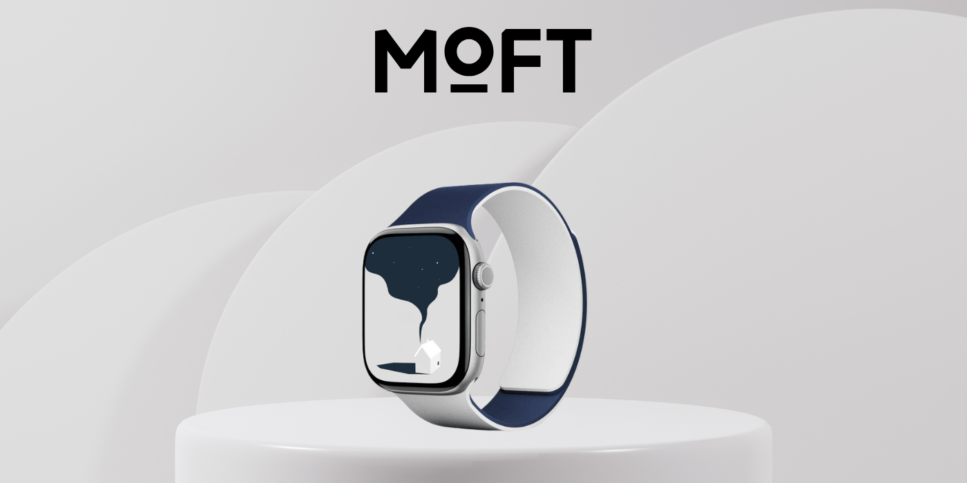 Moft Snap Duo apyrankė, skirta Watch 1-5/6/7/8/9/10/11/SE/SE 2/SE 3/Ultra/Ultra 2/Ultra 3 (42/44/45/4 aprašymas - Prekės nuotrauka