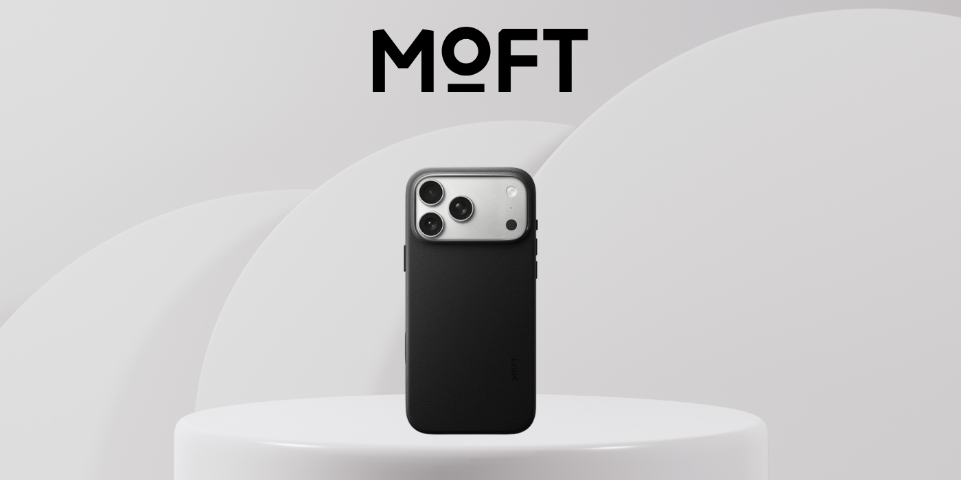 Moft Snap Movas MagSafe dėklas iPhone 17 Pro juodos spalvos aprašymas - Prekės nuotrauka