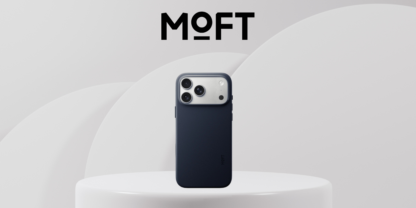 Moft Snap Movas MagSafe dėklas iPhone 17 Pro mėlynos spalvos aprašymas - Prekės nuotrauka