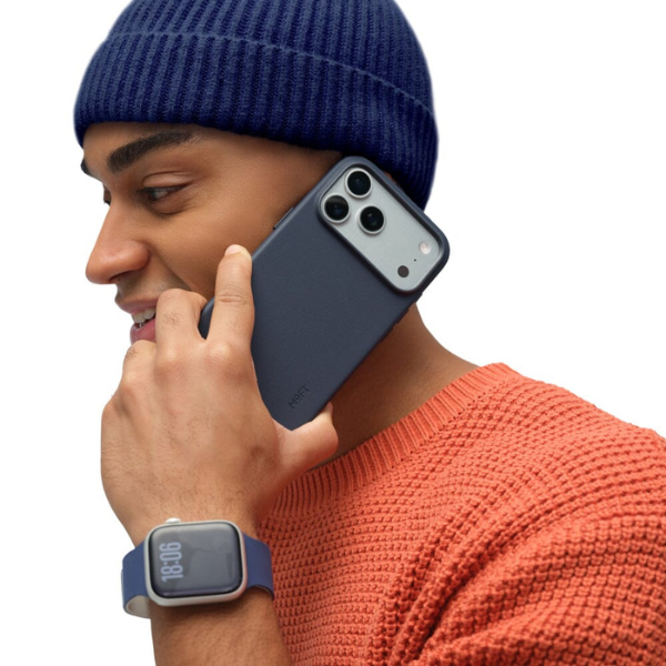 Moft Snap Movas MagSafe dėklas iPhone 17 Pro mėlynos spalvos aprašymas - Prekės nuotrauka