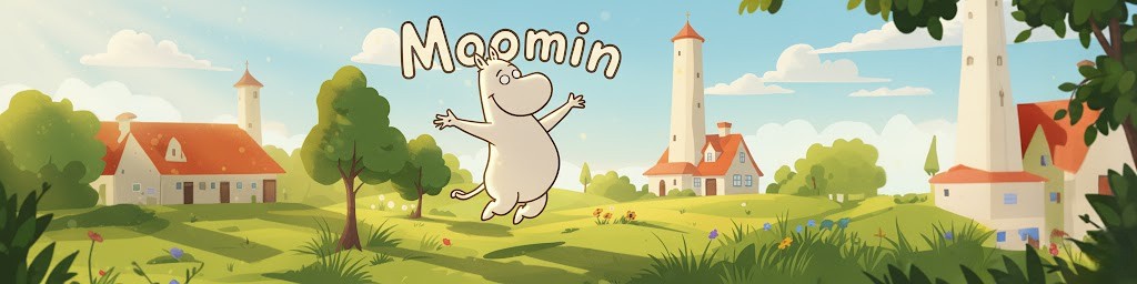 Impacto Gifts Muminukai - Užrašų knygelė / Bloknotas A5 su rašikliu aprašymas - Prekės nuotrauka