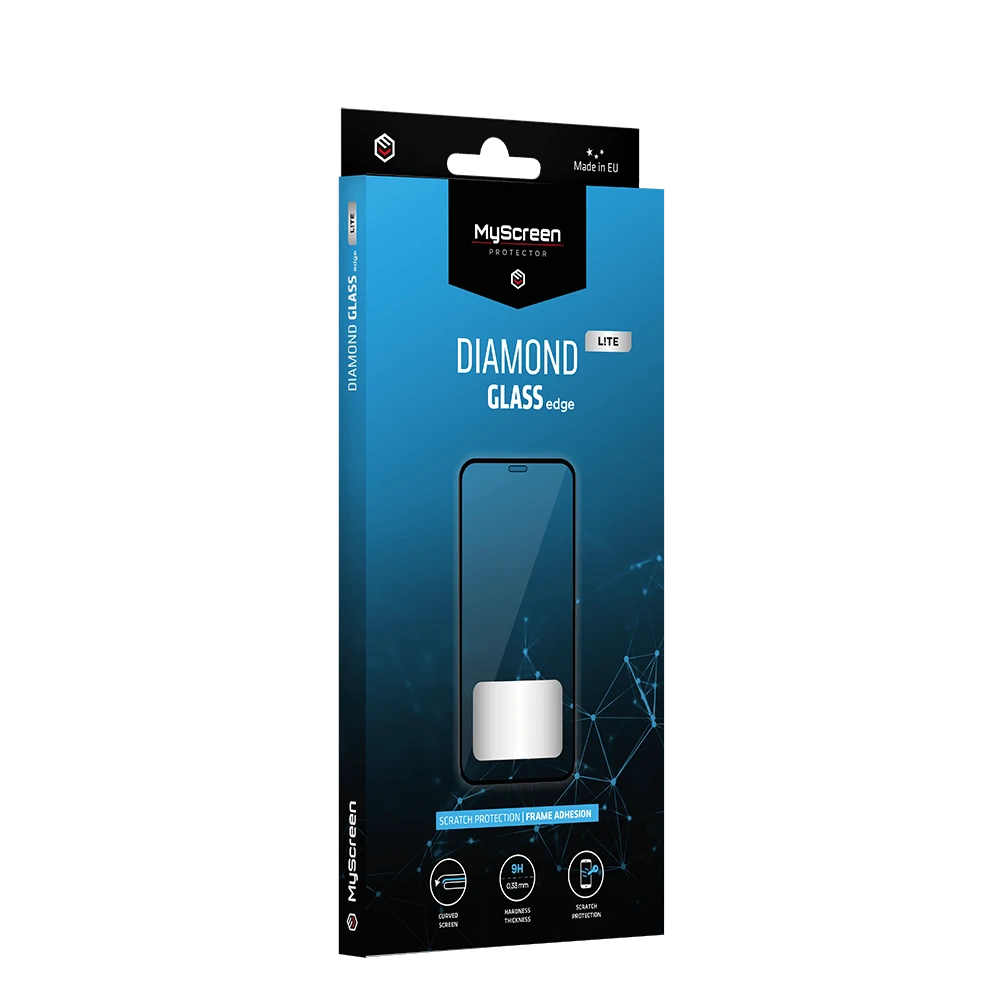 MyScreen MS Diamond Glass Edge Lite FG HMD Pulse/Pulse+/Vibe juodas Full Glue aprašymas - Prekės nuotrauka