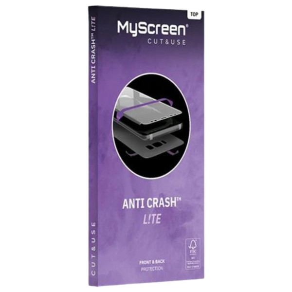 MyScreen CUT&USE apsauginė plėvelė 16″ ANTI CRASH L!TE WET TOP (SHARK) aprašymas - Prekės nuotrauka