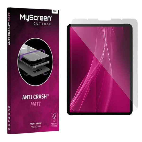 MyScreen CUT&USE apsauginė plėvelė 16″ ANTI CRASH Matinis WET TOP aprašymas - Prekės nuotrauka