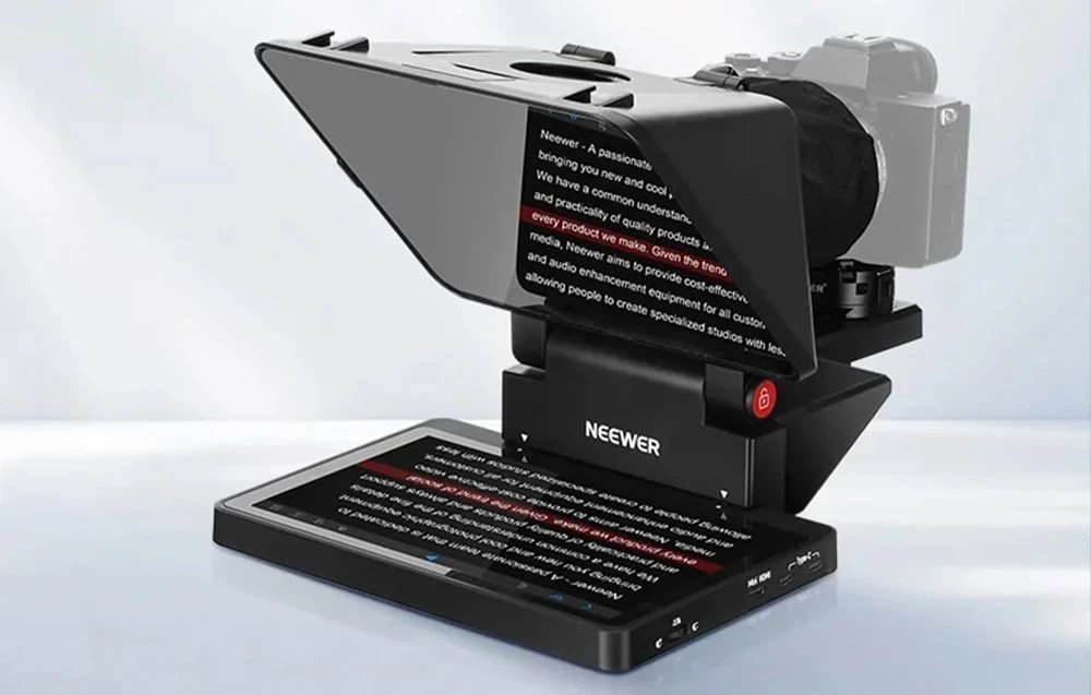 Neewer X11 TM8 Teleprompter with Built-in Monitorius aprašymas - Prekės nuotrauka