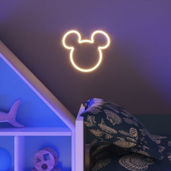 „Neon Yellowpop Disney“ mini „Mickey“ ausys aprašymas - Prekės nuotrauka