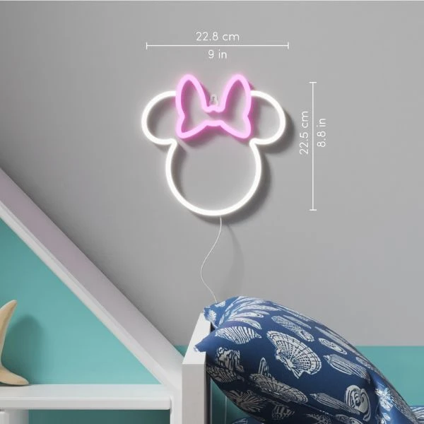 Trefl Yellowpop Neoninės geltonos spalvos „Disney“ mini Minnie ausytės aprašymas - Prekės nuotrauka Trefl Yellowpop Neoninės geltonos spalvos „Disney“ mini Minnie ausytės aprašymas - Prekės nuotrauka