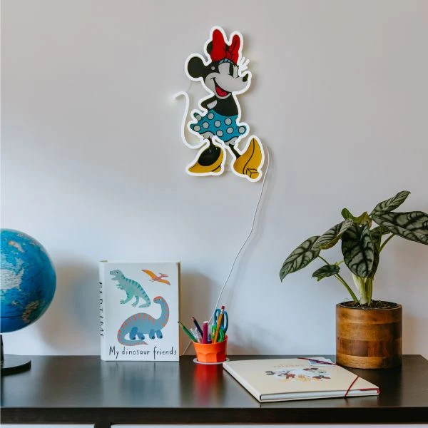 Lubinis šviestuvas Yellowpop Neoninis geltonasis Disney Minnie pilnas kūnas aprašymas - Prekės nuotrauka Lubinis šviestuvas Yellowpop Neoninis geltonasis Disney Minnie pilnas kūnas aprašymas - Prekės nuotrauka
