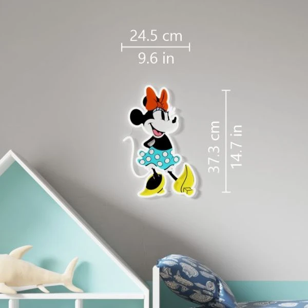 Lubinis šviestuvas Yellowpop Neoninis geltonasis Disney Minnie pilnas kūnas aprašymas - Prekės nuotrauka Lubinis šviestuvas Yellowpop Neoninis geltonasis Disney Minnie pilnas kūnas aprašymas - Prekės nuotrauka