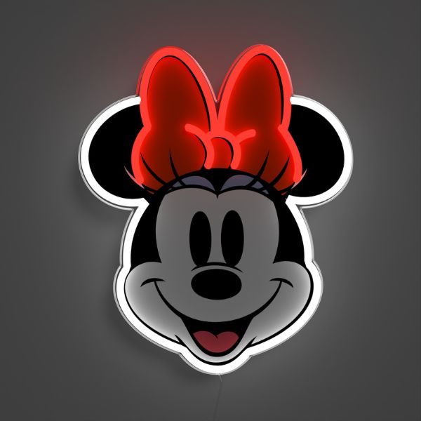 Trefl Neon Yellowpop Disney Minnie margintas veido atvaizdas aprašymas - Prekės nuotrauka