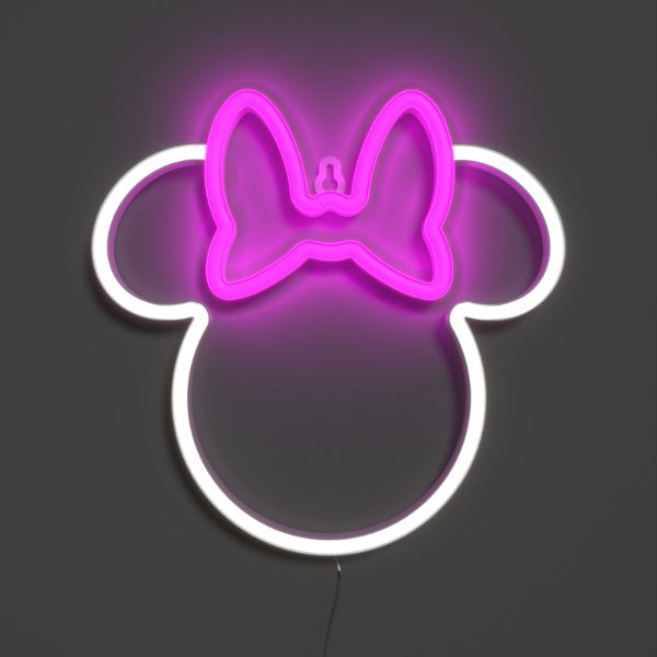 Trefl Yellowpop Neoninės geltonos spalvos „Disney“ mini „Minnie“ ausytės aprašymas - Prekės nuotrauka