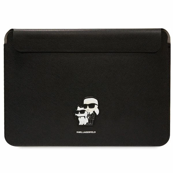 Nešiojamo kompiuterio krepšys 14″ Karl Lagerfeld Saffiano Karl&Choupette (KLCS14SAKCPMK) juodos spalvos aprašymas - Prekės nuotrauka Nešiojamo kompiuterio krepšys 14″ Karl Lagerfeld Saffiano Karl&Choupette (KLCS14SAKCPMK) juodos spalvos aprašymas - Prekės nuotrauka