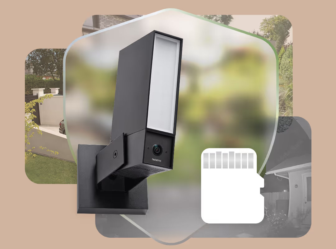 Netatmo Kamera zewnętrzna Original NOC2-B juoda aprašymas - Prekės nuotrauka