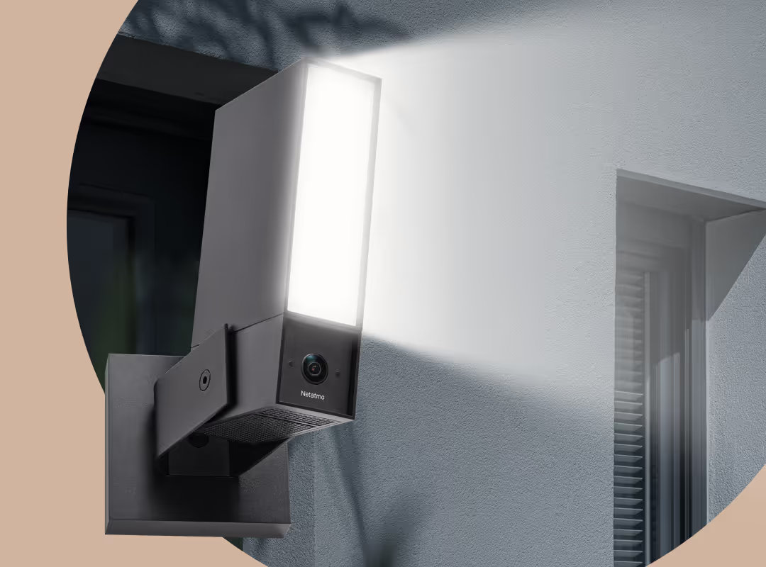 Netatmo Kamera zewnętrzna Original NOC2-B juoda aprašymas - Prekės nuotrauka