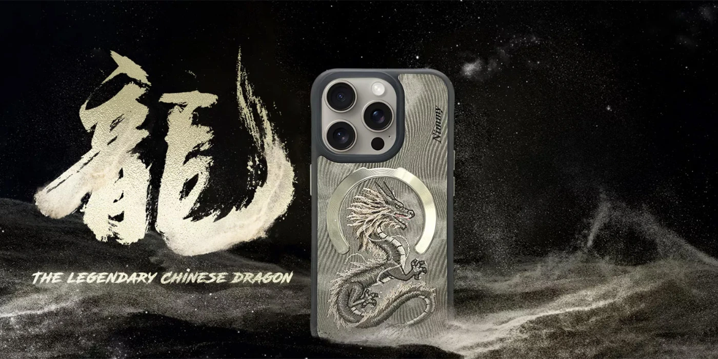 Nimmy Dragon MagSafe dėklas skirtas Apple iPhone 16 Pro pilkos spalvos aprašymas - Prekės nuotrauka Nimmy Dragon MagSafe dėklas skirtas Apple iPhone 16 Pro pilkos spalvos aprašymas - Prekės nuotrauka