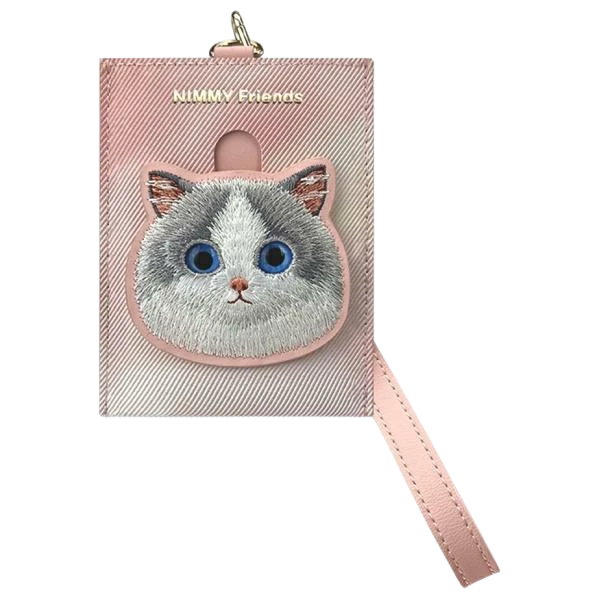 Nimmy kortelių dėklas rožinės spalvos Big Eyed Pet 2.0 Cat aprašymas - Prekės nuotrauka Nimmy kortelių dėklas rožinės spalvos Big Eyed Pet 2.0 Cat aprašymas - Prekės nuotrauka