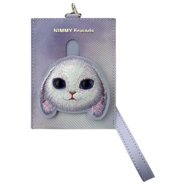 Nimmy kortelių dėklas violetinės spalvos Big Eyed Pet 2.0 Rabbit aprašymas - Prekės nuotrauka Nimmy kortelių dėklas violetinės spalvos Big Eyed Pet 2.0 Rabbit aprašymas - Prekės nuotrauka