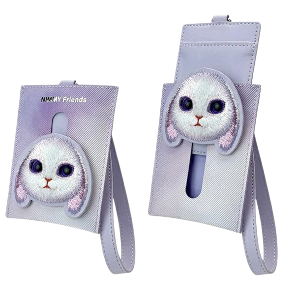 Nimmy kortelių dėklas violetinės spalvos Big Eyed Pet 2.0 Rabbit aprašymas - Prekės nuotrauka Nimmy kortelių dėklas violetinės spalvos Big Eyed Pet 2.0 Rabbit aprašymas - Prekės nuotrauka