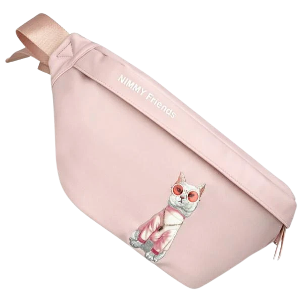 Nimmy Nerka na ramię rožinės spalvos Crossbody Glasses Cool Cat aprašymas - Prekės nuotrauka Nimmy Nerka na ramię rožinės spalvos Crossbody Glasses Cool Cat aprašymas - Prekės nuotrauka