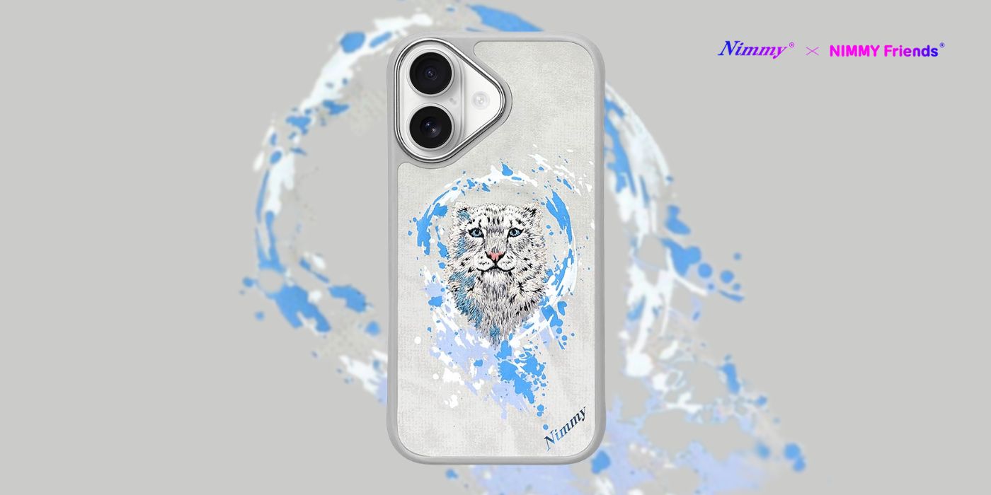 Nimmy Panther MagSafe dėklas iPhone 16 šviesiai pilkos spalvos aprašymas - Prekės nuotrauka