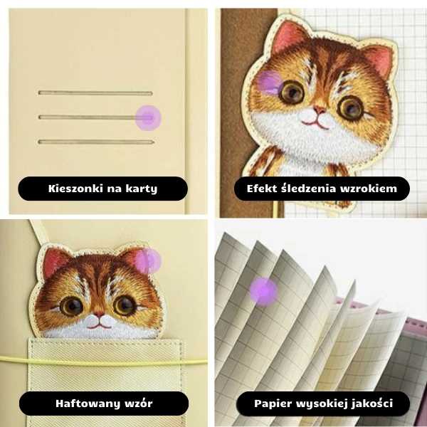 Nimmy rinkinys 2in1 užrašų knygelė + rašiklis haki spalvos Big Eyed Pet 2.0 Cat aprašymas - Prekės nuotrauka Nimmy rinkinys 2in1 užrašų knygelė + rašiklis haki spalvos Big Eyed Pet 2.0 Cat aprašymas - Prekės nuotrauka