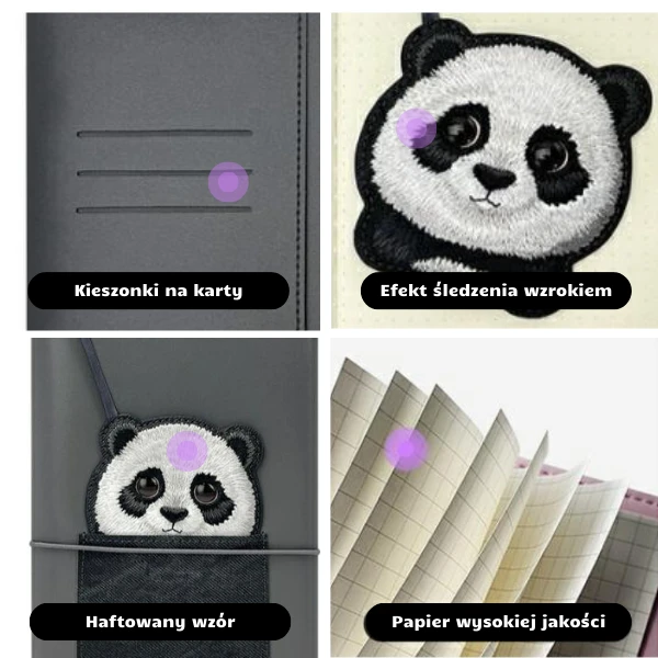 Nimmy rinkinys 2in1 užrašų knygelė + rašiklis juodos spalvos Big Eyed Pet 2.0 Panda aprašymas - Prekės nuotrauka Nimmy rinkinys 2in1 užrašų knygelė + rašiklis juodos spalvos Big Eyed Pet 2.0 Panda aprašymas - Prekės nuotrauka