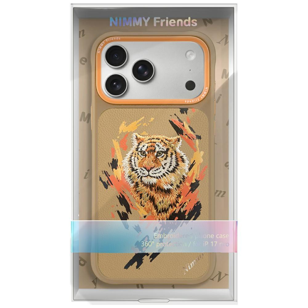 „Nimmy Tiger MagSafe“ dėklas, skirtas „iPhone 17 Pro“ – šviesiai rudas aprašymas - Prekės nuotrauka „Nimmy Tiger MagSafe“ dėklas, skirtas „iPhone 17 Pro“ – šviesiai rudas aprašymas - Prekės nuotrauka